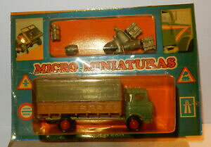【送料無料】ホビー 模型車 車 レーシングカー マイクロホボックストラックold micro eko ho 186 187 camion barreiros cb 240 in box