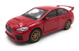 【送料無料】ホビー　模型車　車　レーシングカー スバルスポーツオートスケールモデルemaquette de voiture subaru wrx sti sport rouge auto echelle 13 439 licence