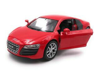 yzzr[@͌^ԁ@ԁ@[VOJ[ AEfBX|[cJ[I[gXP[femaquette de voiture audi r8 voiture sport rouge auto echelle 13 439 licence