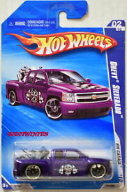 【送料無料】ホビー　模型車　車　レーシングカー ホットホイールガレージシボレーシルバラードバイオレットhot wheels 2010 hw garage chevrolet silverado violet