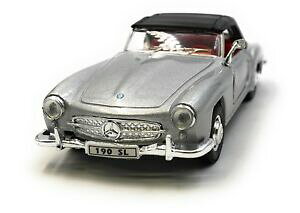 yzzr[@͌^ԁ@ԁ@[VOJ[ ZfXxcI[gfemaquette de voiture mercedes benz 190 sl ancienne argent auto 13 439 licence