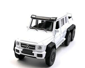 yzzr[@͌^ԁ@ԁ@[VOJ[ ZfXxcI[gzCgXP[femercedes benz g63 6x6 amg modele de voiture blanc auto echelle 13 4 licence