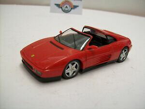 yzzr[@͌^ԁ@ԁ@[VOJ[ tF[JuIhCcferrari 348 ts cabriolet, red, 1989, herpa made in germany 143