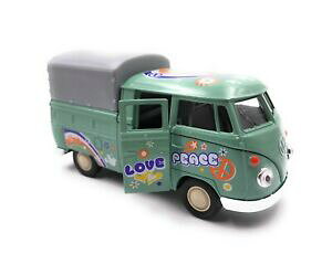 yzzr[@͌^ԁ@ԁ@[VOJ[ foXO[I[gXP[maquette de voiture t1 a plateau bus bulli paix vert auto echelle 13 439