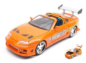 yzzr[@͌^ԁ@ԁ@[VOJ[ uCAg^X[vIWffast amp; furious brians toyota supra orange 124 model jada toys