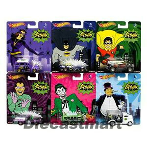 yzzr[@͌^ԁ@ԁ@[VOJ[ zbgzC[|bvJ`[Zbgobg}erNVbNJ[hot wheels 164 pop culture 2015 set 6 batman dc bd classique tv voiture 1966