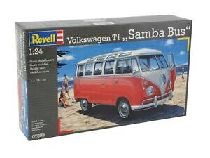 yzzr[@͌^ԁ@ԁ@[VOJ[ tHNX[QTooXrevell 07399 124 volkswagen t1 samba bus neuf