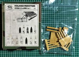 【送料無料】ホビー　模型車　車　レーシングカー ドイツセットキットヌオーヴォverlinden 201 german 8,8cm ammo set 2 135 resin kit nuovo