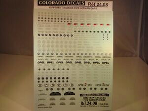 yzzr[@͌^ԁ@ԁ@[VOJ[ fJ[ShCcRhdecals 124 logos voitures allemandes colorado 2408