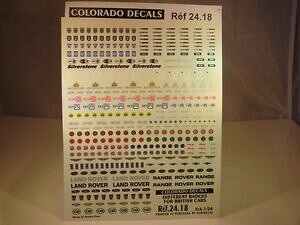 yzzr[@͌^ԁ@ԁ@[VOJ[ fJ[SRhdecals 124 logos voitures anglaises colorado 2418