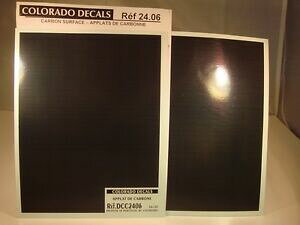 �y���������z�z�r�[�@�͌^�ԁ@�ԁ@���[�V���O�J�[ �f�J�[���R�����hdecals 124 applats de carbone colorado 2406