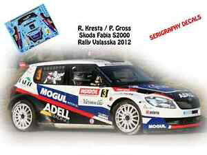 yzzr[@͌^ԁ@ԁ@[VOJ[ fJ[VR_t@rAKf}CX^[[decals 143 skoda fabia s2000 3 kresta rallye de valasske 2012 ncm053