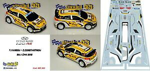 �y���������z�z�r�[�@�͌^�ԁ@�ԁ@���[�V���O�J�[ �f�J�[���q�����f�����[�V�v��decal 143 hyundai i20 r5 yiangou rally cipro 2018