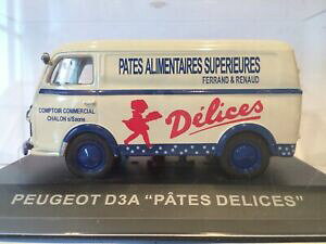 �y���������z�z�r�[�@�͌^�ԁ@�ԁ@���[�V���O�J�[ �v�W���[�p�X�^�X�P�[��peugeot d3a pates delices scale 143 altaya