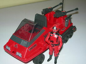 【送料無料】ホビー　模型車　車　レーシングカー アクションシャドウaction force red shadows shadow trak avec figure
