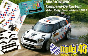 yzzr[@͌^ԁ@ԁ@[VOJ[ fJ[~jJp[i[decal 143 mini wrc campana rally germania 2011