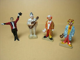 【送料無料】ホビー　模型車　車　レーシングカー コレクションセット4 figurines 143 set 181 clowns pinder vroom unpainted direkt collection