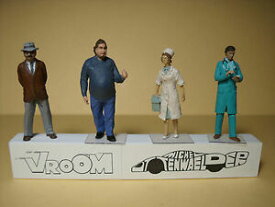 【送料無料】ホビー　模型車　車　レーシングカー 4 figurines 143 assortiment a25 assortment vroom 4 unpainted figures