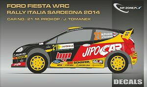 yzzr[@͌^ԁ@ԁ@[VOJ[ fJ[tH[htBGX^vRvTf[j[decals 143 ford fiesta wrc 21 prokop rallye de sardaigne 2014 mfz d43331