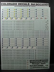 yzzr[@͌^ԁ@ԁ@[VOJ[ fJ[v[gXyC|gKRhdecals 132 plaques immatriculation espagne portugal colorado 32004