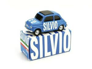 yzzr[@͌^ԁ@ԁ@[VOJ[ ~j`AXP[_CJXgetBAbgminiature voiture echelle 143 diecast modelisme brumm fiat 500 silvio