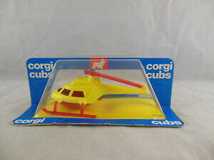 yzzr[@͌^ԁ@ԁ@[VOJ[ JuXwRv^[rare 1976 corgi cubs helicoptere r506 en jaune et rouge