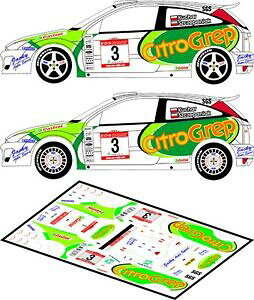 yzzr[@͌^ԁ@ԁ@[VOJ[ fJ[tH[htH[JXN[`[[decals 143 ford focus rs wrc 3 kuchar rallye eos 2003 d43133
