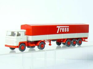 �y���������z�z�r�[�@�͌^�ԁ@�ԁ@���[�V���O�J�[ �|���h�o�P�b�g�X�g���Xwiking 533 scania lb 111 semiremorque avec benne tress h0 187 comme neuf ovp