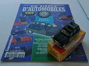�y���������z�z�r�[�@�͌^�ԁ@�ԁ@���[�V���O�J�[ ���m�[�I���W�i���{�b�N�Xsolido renault 4l decouvrable 1964 boite dorigine fascicule n10