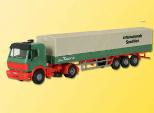 yzzr[@͌^ԁ@ԁ@[VOJ[ XP[V[cg[kibri 14643 echelle h0,mb sk 2achs zugmaschine avec remorque bachee neuf