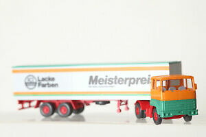 【送料無料】ホビー 模型車 車 レーシングカー フォードオレンジグリーンスーツケースマスターwiking 187 ford orange vert valise semiremorque master award 131504