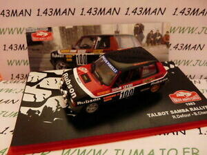 �y���������z�z�r�[�@�͌^�ԁ@�ԁ@���[�V���O�J�[ �l�b�g���[�N�����e�J���������[�����[rmc7m 143 ixo altaya rallye monte carlo talbot samba rallye 1983 defour