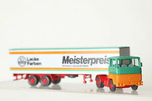 【送料無料】ホビー 模型車 車 レーシングカー フォードグリーンオレンジスーツケースマスターwiking 187 ford vert orange valise semiremorque master award 131513