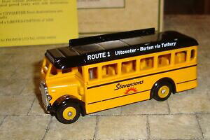 �y���������z�z�r�[�@�͌^�ԁ@�ԁ@���[�V���O�J�[ �v�����[�V�������[�K���{�b�N�Xlledopromo 1932 aec regal busstevensonsuttoxeterltd edtncret