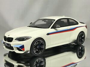 yzzr[@͌^ԁ@ԁ@[VOJ[ OAe}JbgV[YzCgfgt spirit bmw m2 coupe f22 2 series white with m sripes resin model car 118