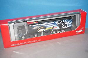 �y���������z�z�r�[�@�͌^�ԁ@�ԁ@���[�V���O�J�[ �����Z�f�X�x���c�g���b�N�t���_rf41 herpa 187 camion mercedesbenz semiremorque fulda y 2000 ovp