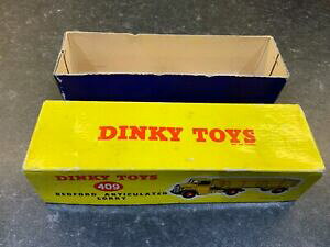 �y���������z�z�r�[�@�͌^�ԁ@�ԁ@���[�V���O�J�[ �g���b�R�{�b�N�Xdinky toys 409 bedford articulated lorry box seulement