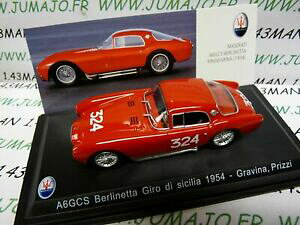 �y���������z�z�r�[�@�͌^�ԁ@�ԁ@���[�V���O�J�[ �J�[���I���f���}�Z���e�B�}�Z���e�B�W���C���f�B�V�`�[���Amas27s voiture 143 leo model maserati a6gcs berlinetta giro di sicilia 1954 324