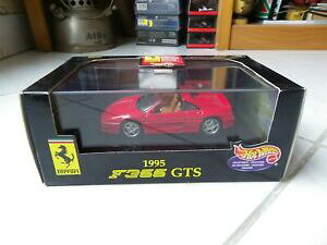 �y���������z�z�r�[�@�͌^�ԁ@�ԁ@���[�V���O�J�[ �t�F���[���~�j�`���A�{�b�N�Xferrari f355 gts 1995 hotwheels mattel 143 miniature avec boite