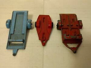 yzzr[@͌^ԁ@ԁ@[VOJ[ re[Wvintage tootsietoy metal moule remorques ensemble de 3 dc2481