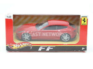 【送料無料】ホビー 模型車 車 レーシングカー マテルフェラーリオーブンhotwheels mattel 143 ferrari ff four 2011 x5534