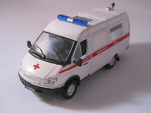 �y���������z�z�r�[�@�͌^�ԁ@�ԁ@���[�V���O�J�[ ���V�A�T�[�r�X�K�[��erusse service voitures ambulance gazelle asmp nonutilise143 deagostini