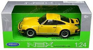yzzr[@͌^ԁ@ԁ@[VOJ[ |VF^[{_CJXgfwelly 124 wb 1974 porsche 911 turbo 30 diecast car model yellow