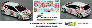 �y���������z�z�r�[�@�͌^�ԁ@�ԁ@���[�V���O�J�[ �t�B�A�b�g�v���g�����[fiat punto s2000 andreucci rally barborka 2006