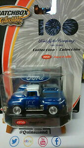 �y���������z�z�r�[�@�͌^�ԁ@�ԁ@���[�V���O�J�[ �}�b�`�t�H�[�hmatchbox collectibles 1956 ford f100 9936