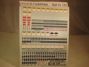 yzzr[@͌^ԁ@ԁ@[VOJ[ fJ[[v[geJXEF[f|gKdecals 143 plaques rallye monte carlo suede portugal 2001 carpena 43129