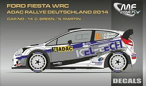 yzzr[@͌^ԁ@ԁ@[VOJ[ fJ[tH[htBGX^u[[hCcdecals 143 ford fiesta wrc 14 breen rallye adac allemagne 2014 d43348