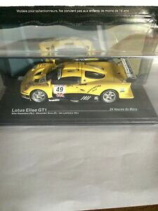 yzzr[@͌^ԁ@ԁ@[VOJ[ [^XG[[OAe}}XP[lotus elise gt1 24 heures du mans scale 143 altaya