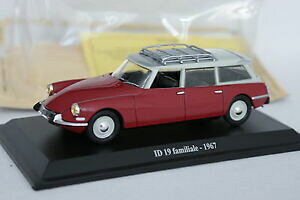 �y���������z�z�r�[�@�͌^�ԁ@�ԁ@���[�V���O�J�[ �v���X�V�g���G��uh presse 143 citroen ds id 19 break familiale 1967 rouge