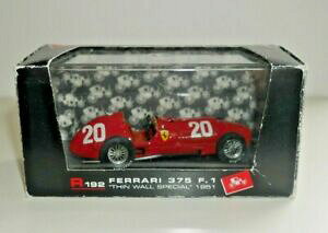 yzzr[@͌^ԁ@ԁ@[VOJ[ tF[brumm ferrari 375 f1 thin wall special 1951 voiture r192 comme neuf boxed f703